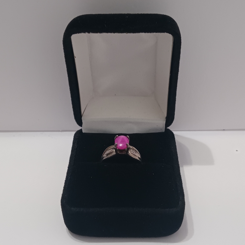 Chic Pink Gemstone Ring